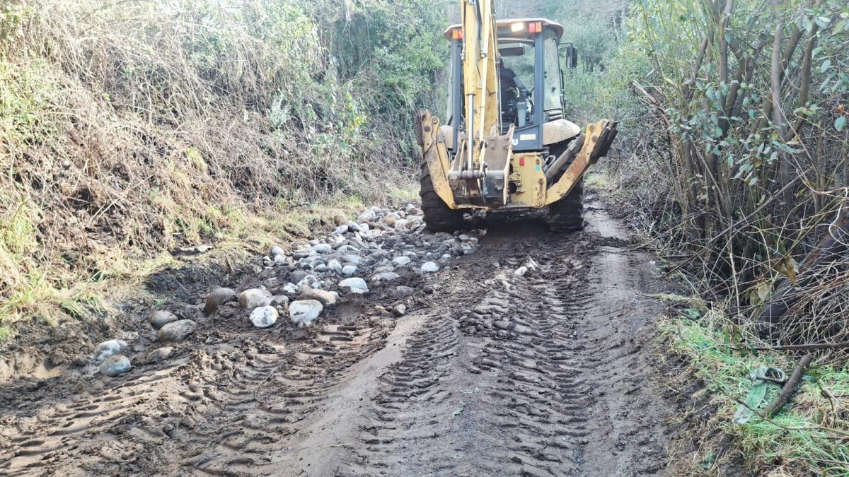 En Pucón llegan a la mantención de más de 250 kilómetros de caminos…