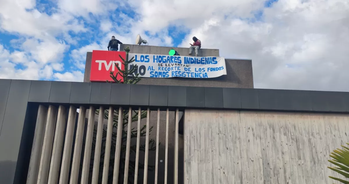 Tras toma de oficinas de Junaeb y TVN en Temuco, estudiantes…