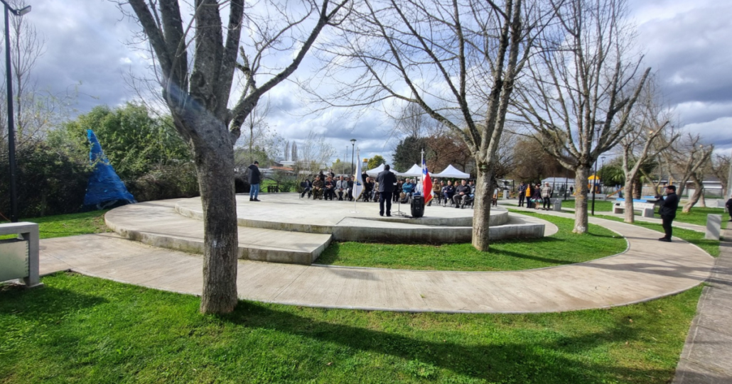 Vecinos de Quilleco reinauguraron plaza en honor a Bernardo…