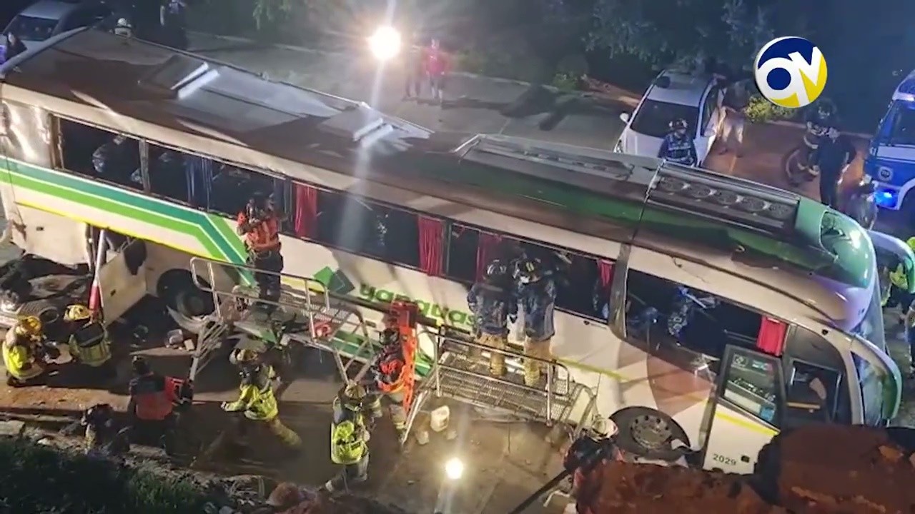Formalizan a conductor de bus que desbarrancó en cerro Placeres y…