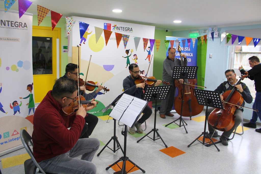 ORQUESTA FILARMÓNICA DE TEMUCO Y FUNDACIÓN INTEGRA ACERCAN LA MÚSICA…