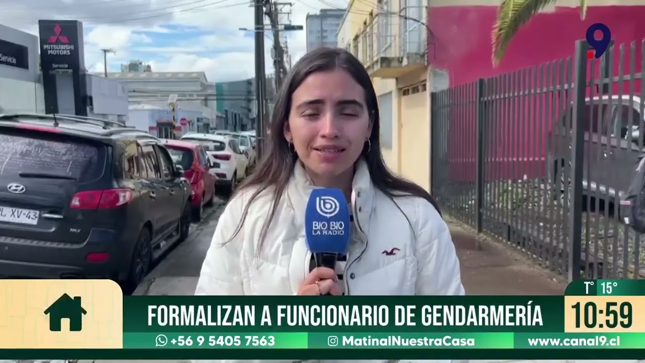Formalizan a funcionario de gendarmería
