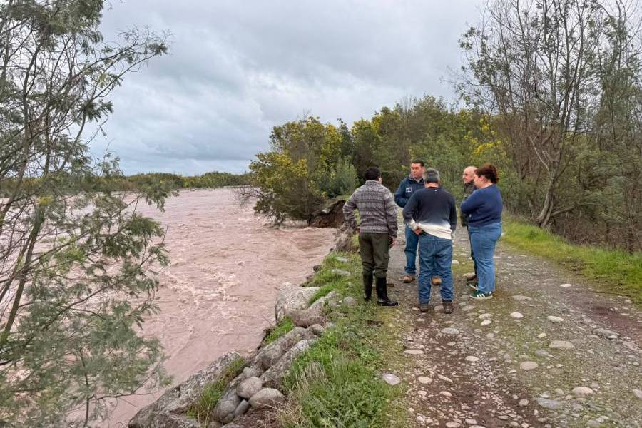 Aumento de caudales genera anegamientos en sectores San Carlos