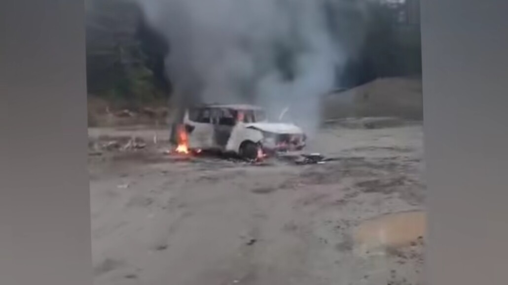 Ataque incendiario deja un vehículo destruido en predio forestal de…