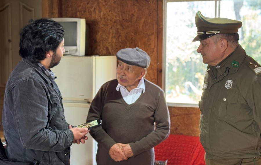 Tras 18 años de distancia padre e hijo se reencuentran en Yungay