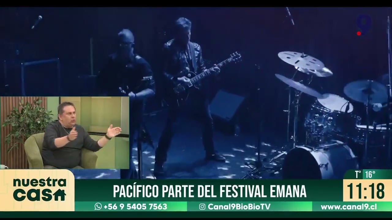 ¡PACÍFICO LLEGA A CONCEPCIÓN! El rock progresivo se toma el Emana Fest