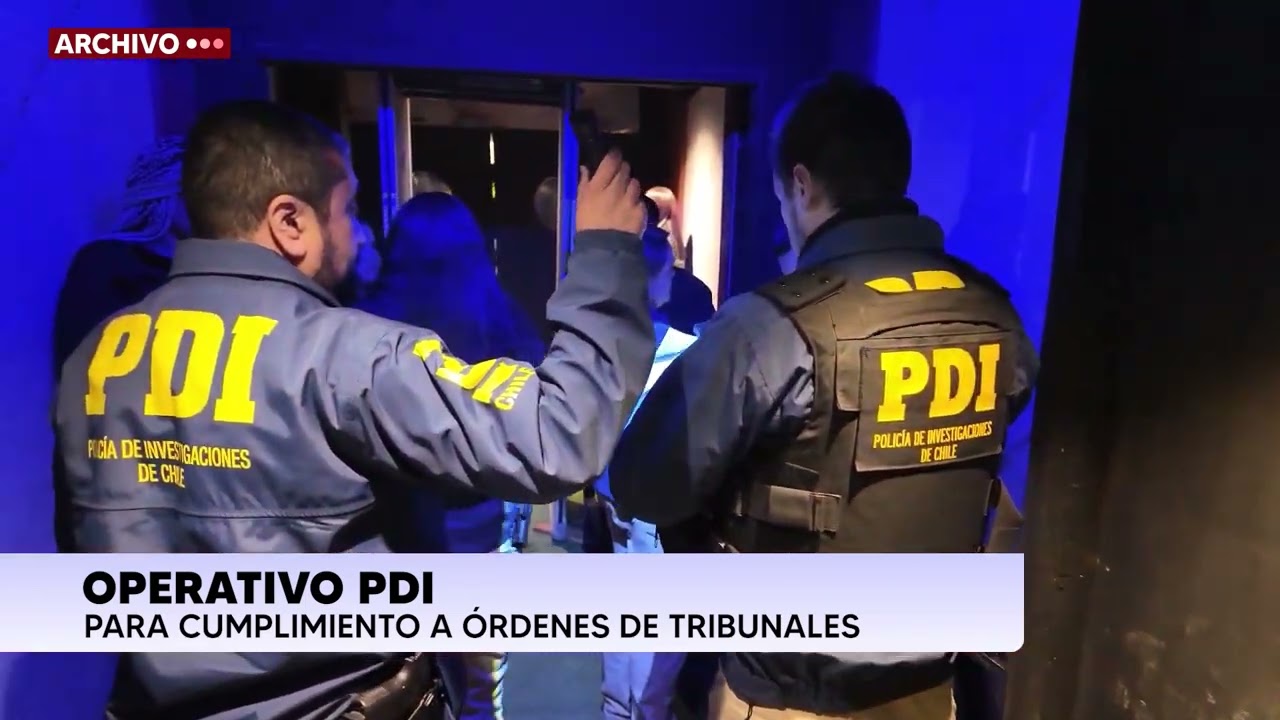 Provincia de Concepción: operativo de la PDI deja 29 detenidos por…