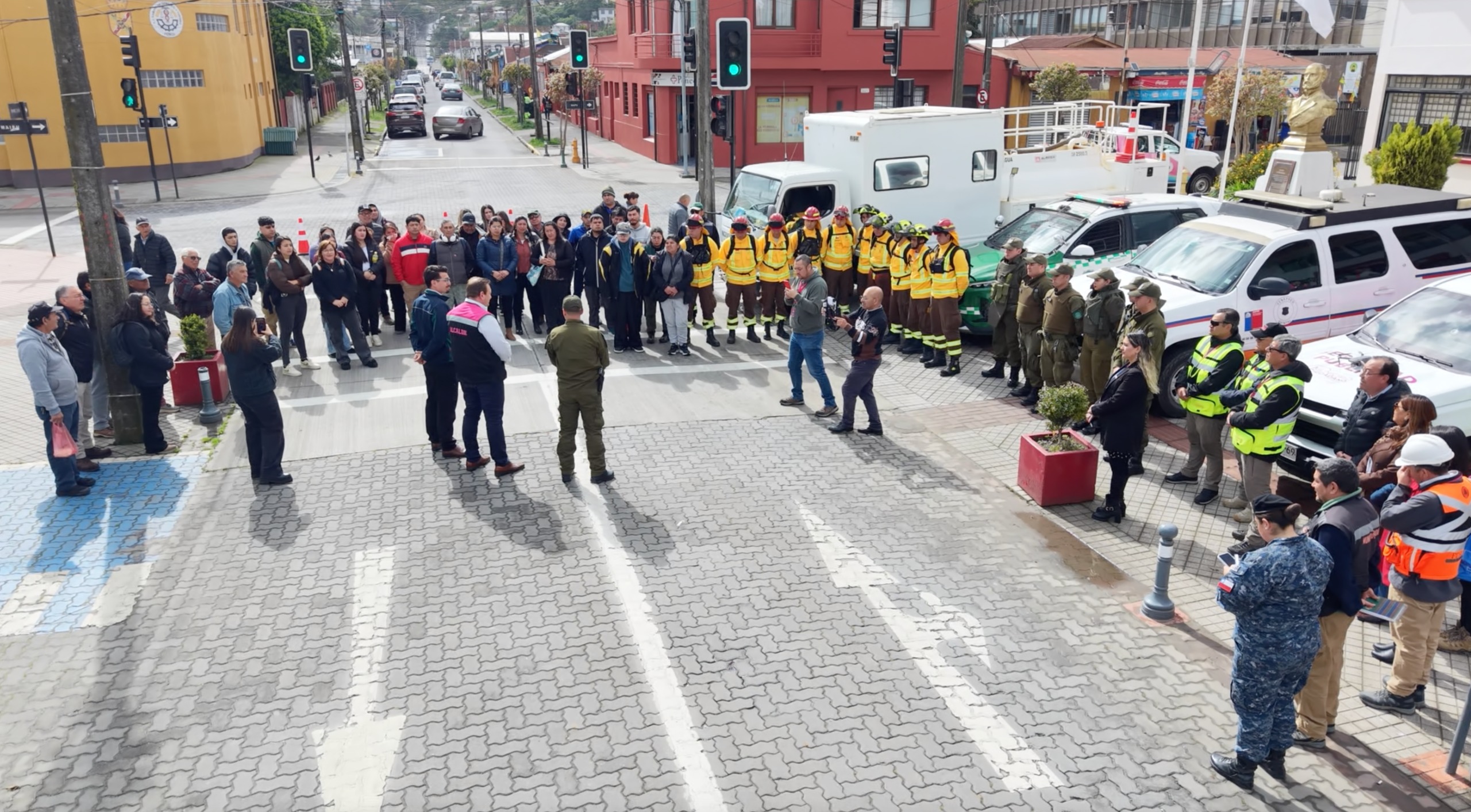 Penco Lirquén refuerza la protección de sus barrios