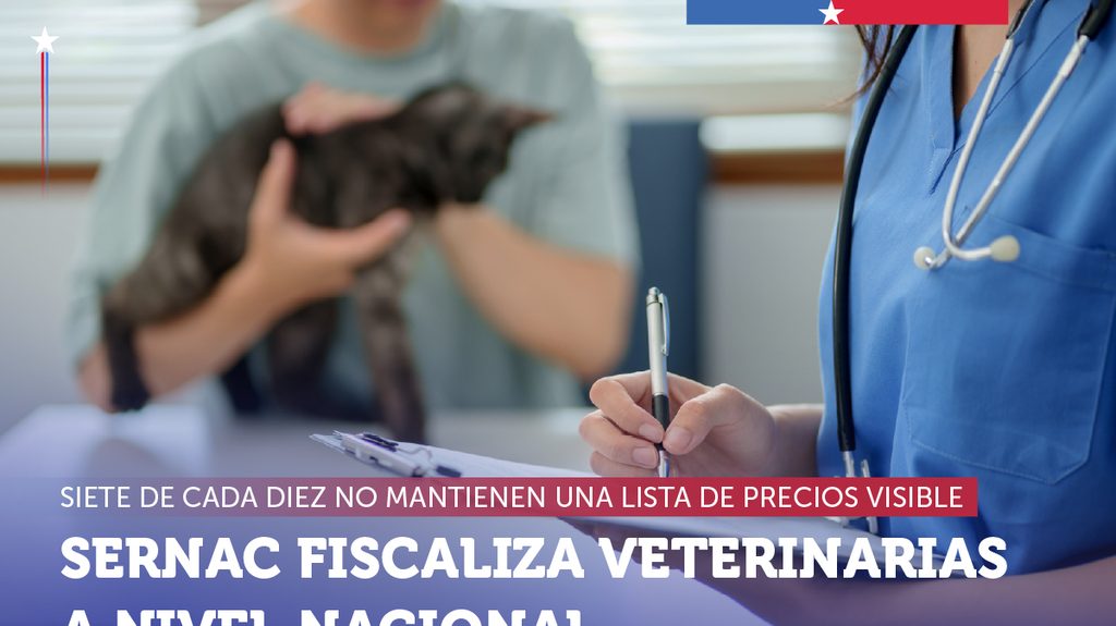 SERNAC FISCALIZA VETERINARIAS Y REVELA QUE SIETE DE CADA DIEZ NO…