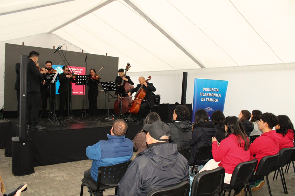 LA ORQUESTA FILARMÓNICA DE TEMUCO CELEBRA EL DÍA DE LA MÚSICA…