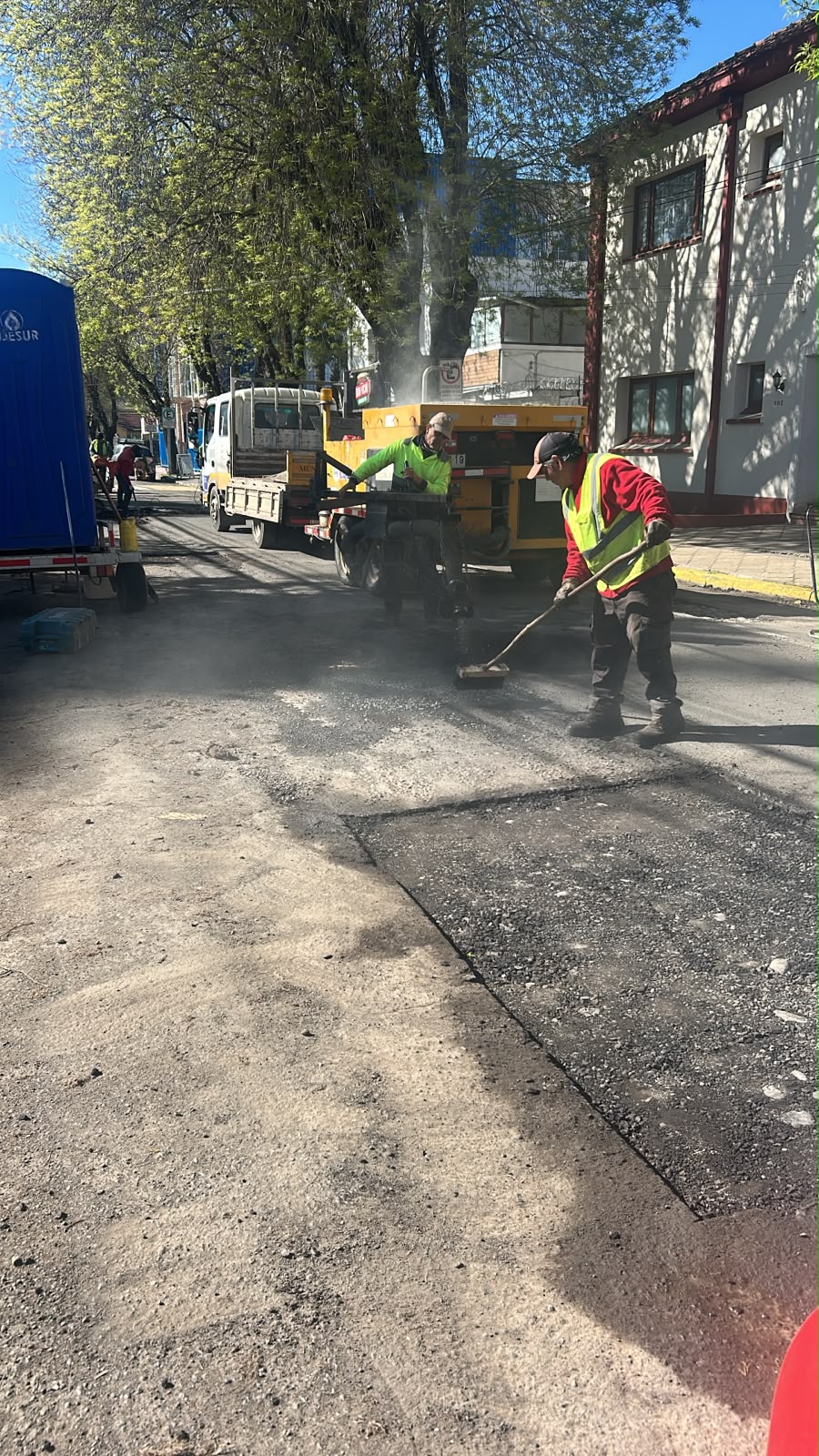 Chillán proyecta reparar 2.870 metros cuadrados de calles deterioradas