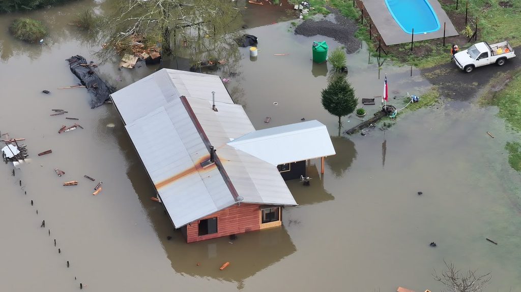 LA ARAUCANÍA GOLPEADA POR EL TEMPORAL