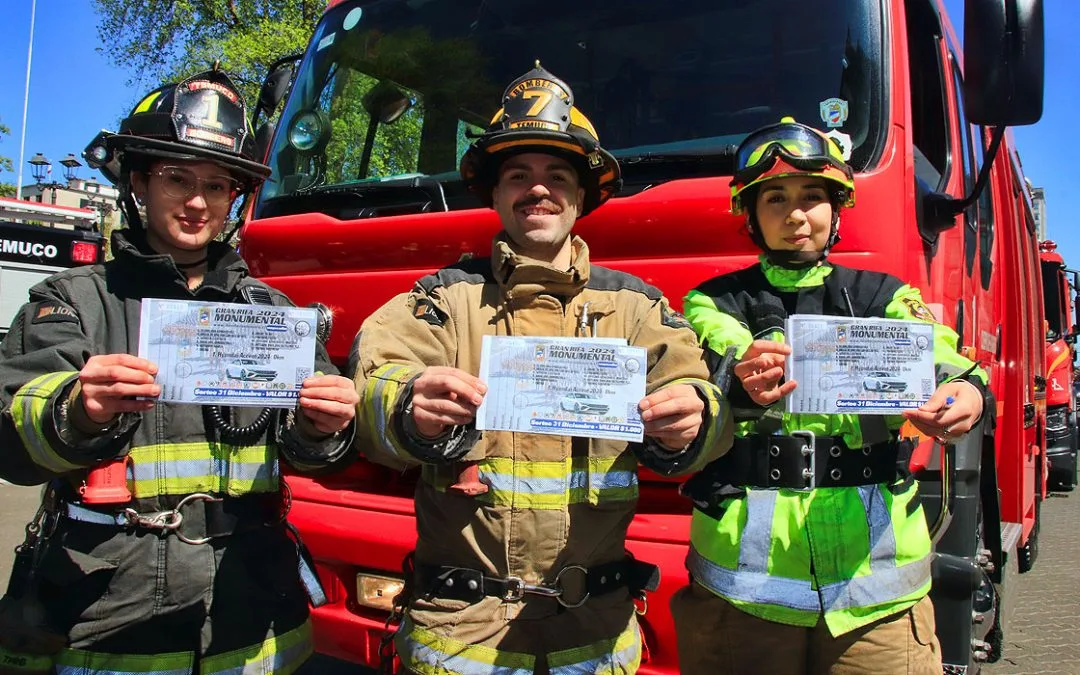 Bomberos de Temuco lanza Rifa Monumental 2026 con una meta de 500…