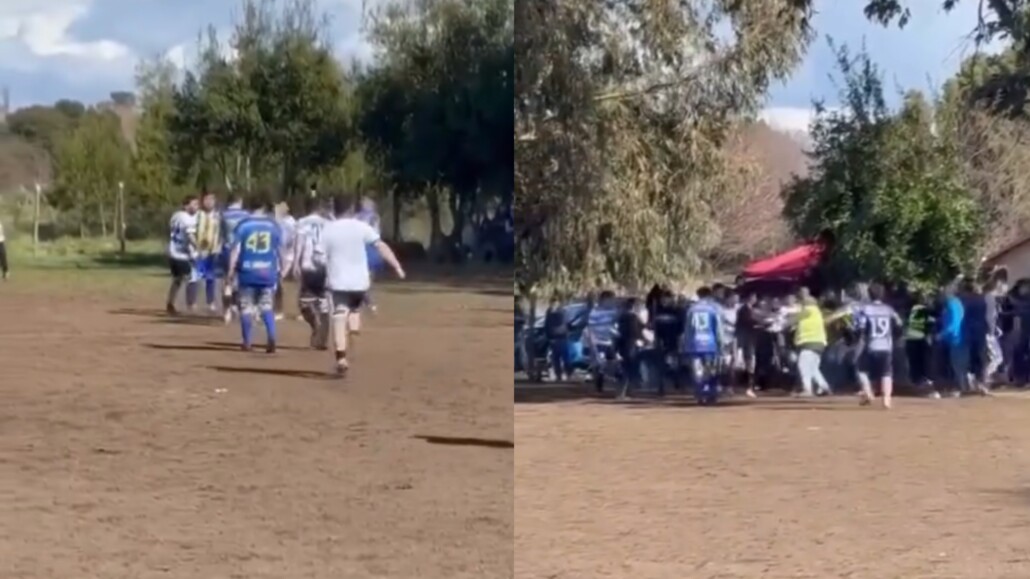 Pelea en partido rural empañó una nueva jornada de fútbol en Los Ángeles
